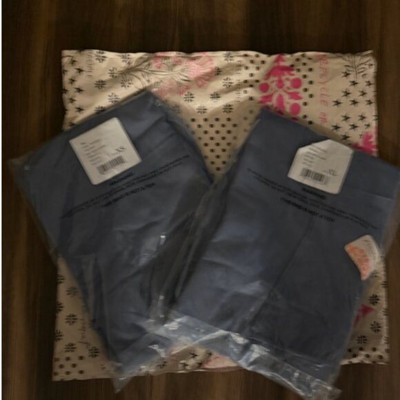 Free People Hot Shot Onesie Skyline Blue 💙  Factory Sealed - Medium - Picture 8 of 10